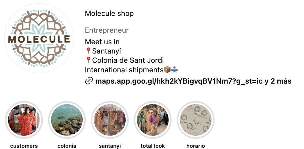 Bio de Molecule antes