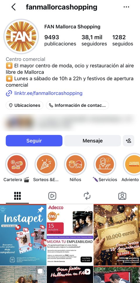 Perfil de FAN Mallorca Shopping