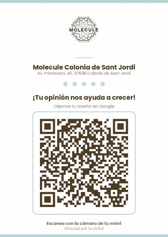 Cartel de reseñas · Colonia de Sant Jordi
